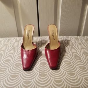 Stylish Wine Mules